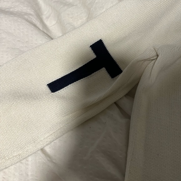 WHITE KNIT TOMMY HILFIGER VINTAGE CREWNECK XL UNISEX - Picture 8 of 10